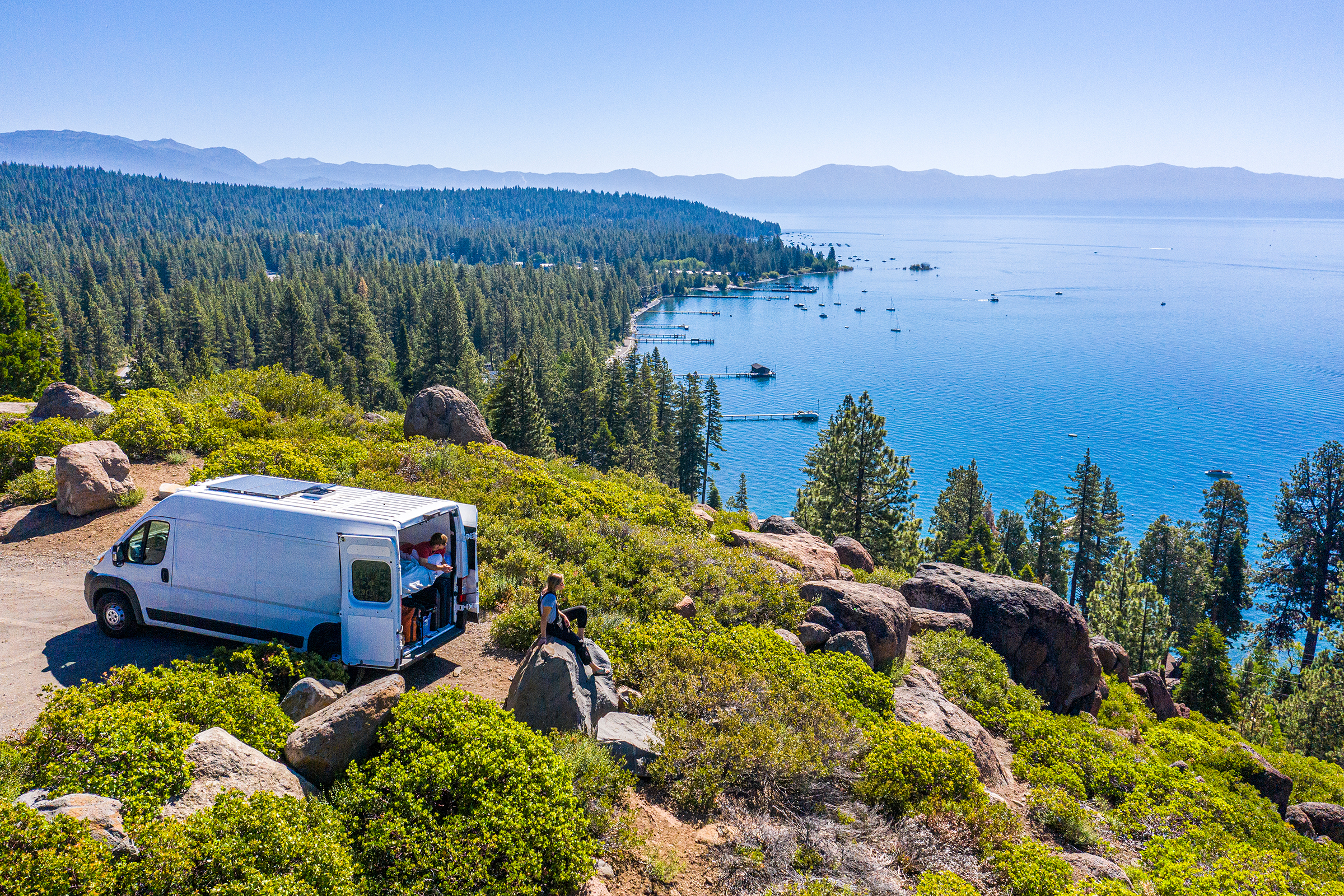 RV by the ocean