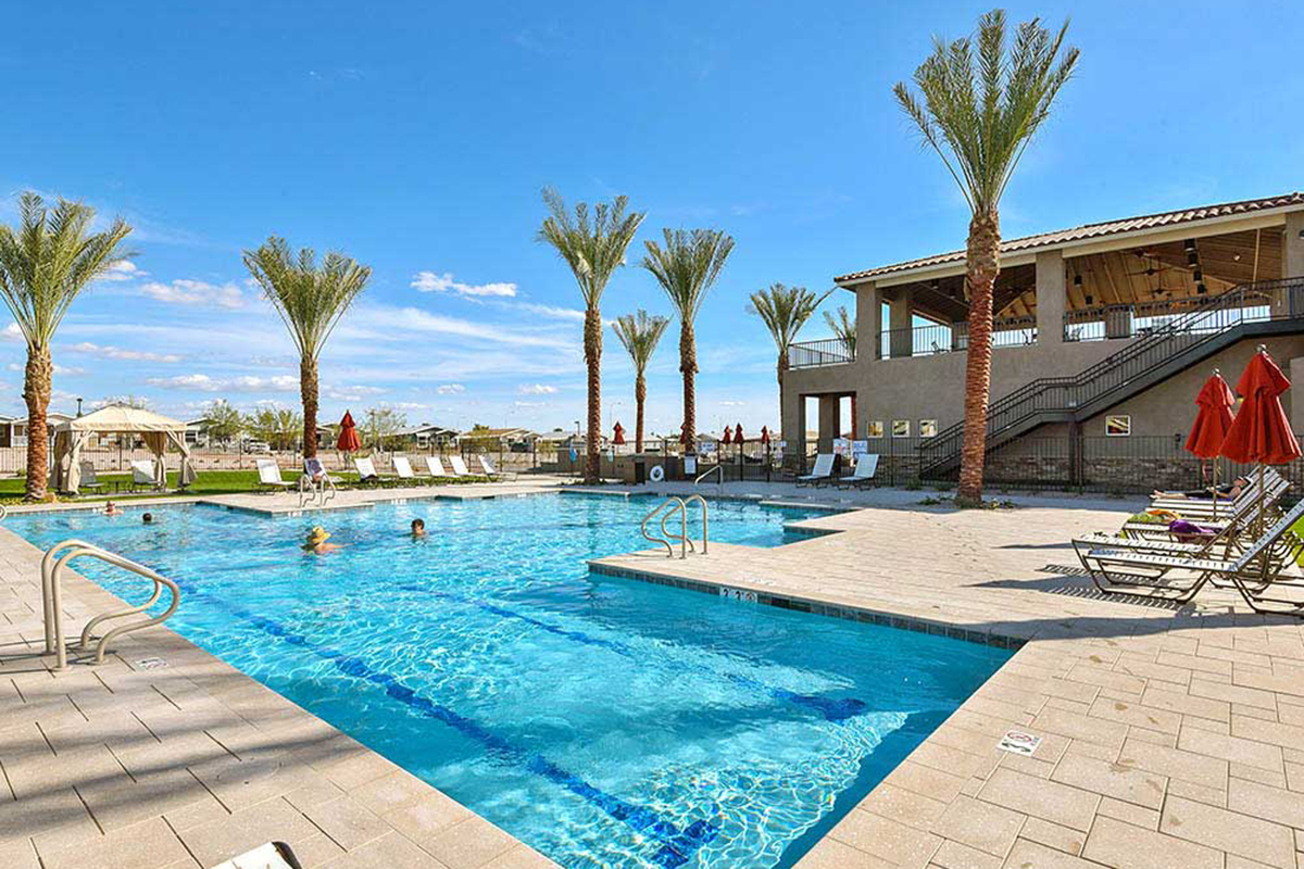 Rectangular pool